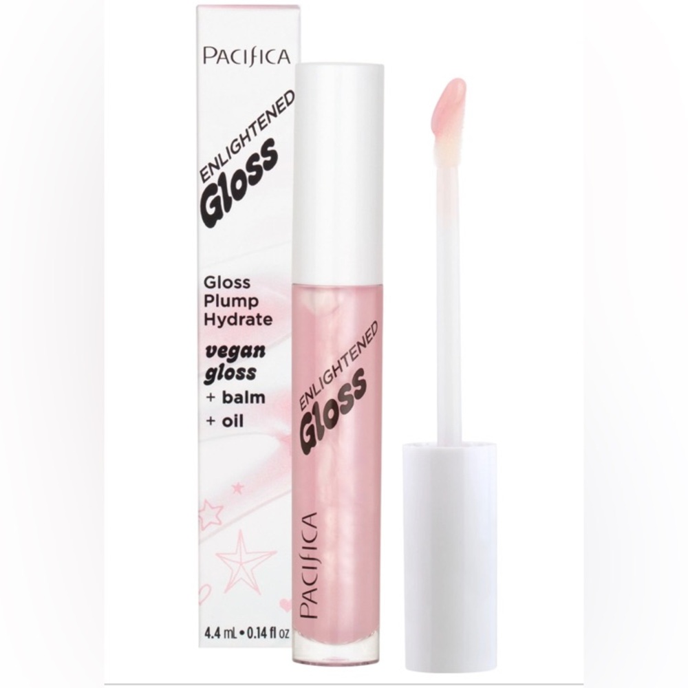 Pacifica Enlightened Gloss Hydrating Lip Gloss - Berry